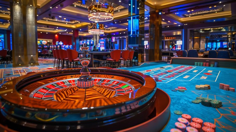 Antarmuka aplikasi mobile halte4d menampilkan meja live dealer dan menu navigasi
